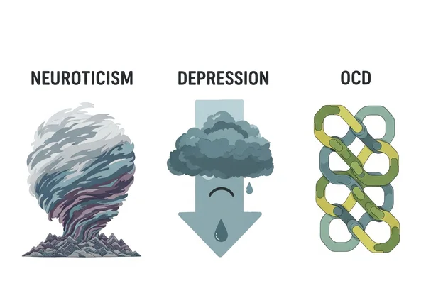 Distinguindo o neuroticismo de transtornos