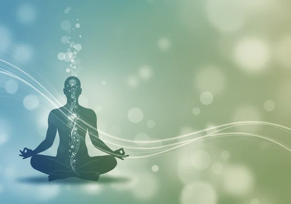 Person meditating, focusing on breath for mindfulness.