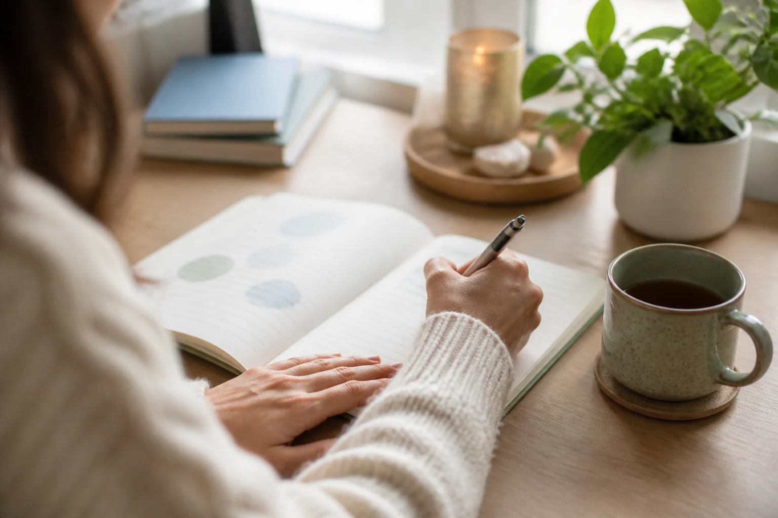 Reflective emotion pattern journal